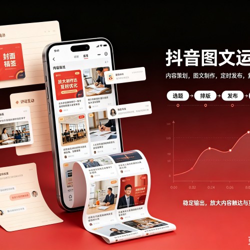 勉县抖音图文代运营服务
